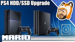 How to Upgrade/Replace Your PS4 HDD!  SSD/HDD Upgrade Guide for PS4, Slim, Pro
