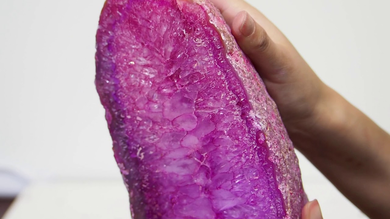 2.43Kg Agate Crystal Lamp J1001 10 YouTube player