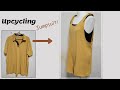 DIY Upcycling a T-Shirt/티셔츠 리폼/점퍼슈트/Jumpsuit/면티/흰티/Reform Old Your Clothes/안입는옷/Refashion/옷수선/옷만들기