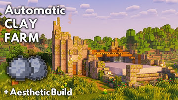 Minecraft CLAY FARM Tutorial [1.21] - MINECRAFT TUTORIAL