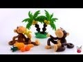 LET'S CLAY! Monkey tutorial - polymer clay - malpka z modeliny