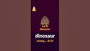 How to use the DINOSAUR in Little Alchemy 2