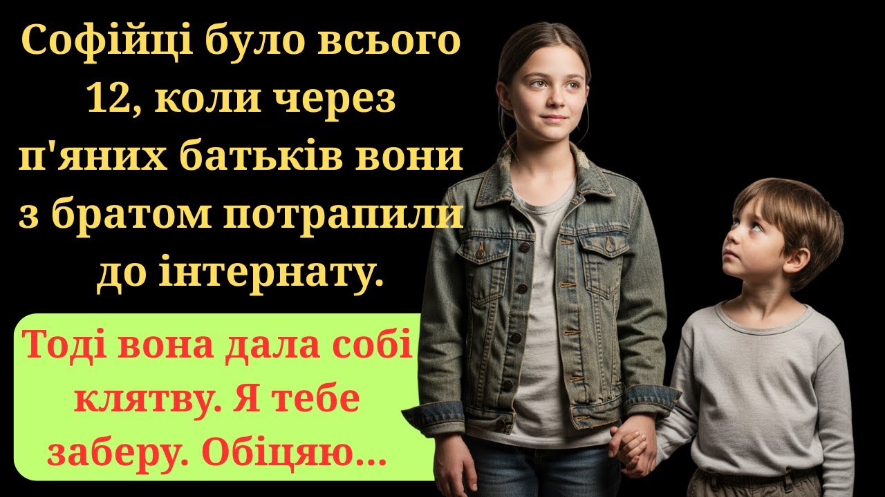 Вона розуміла: якщо нічого не зробить, він стане таким, як їхній батько. І тоді вже буде пізно