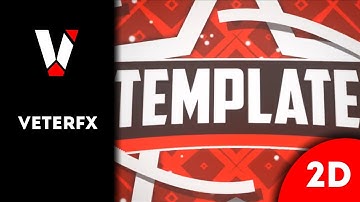 [ AE ] RED 2D AFTER EFFECT INTRO TEMPLATE | VETERFX ( DONT WORRY IM NOT QUITTING PANZOID )