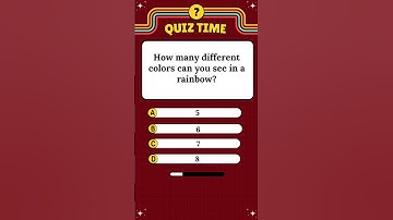 General Knowledge Questions |  Trivia Questions | English Quiz Game