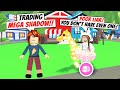 What will happen if a Noob Bacon Girl Trades her MEGA LEGENDARIES in Roblox Adopt me!?