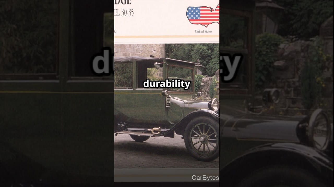 Dodge 30 35  The First Dodge Car! 