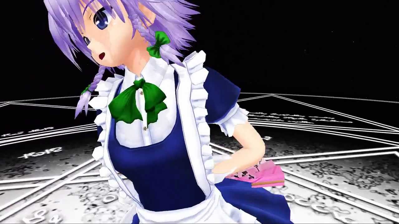 東方mmd 千本桜 アールビット式 十六夜 咲夜 Hd Youtube