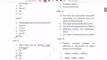 Previous Year 2019 June UGC NET Economics Question | UCG NET Economics