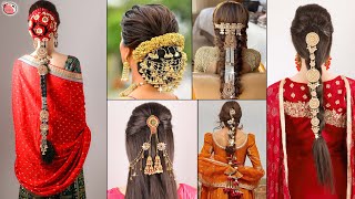 South Indian!!.. Boho Bridal DIY Wedding Hair Accessories Making At Home