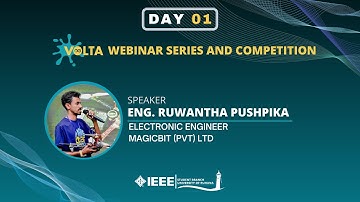 VOLTA - Arduino Webinar Series - Day 01 IEEE UOR