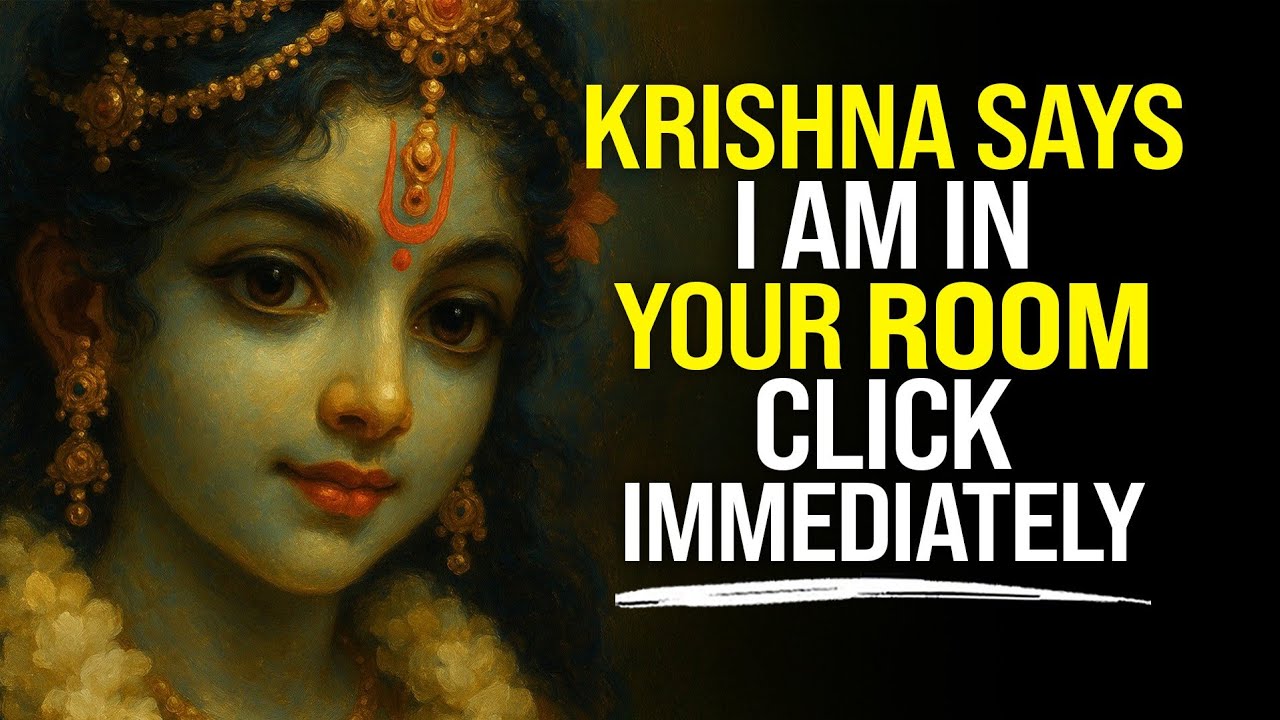 A Spiritual Awakening: Krishna Just Entered Your Room to Guide You