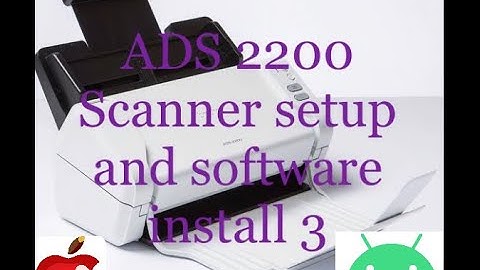 How to Scan large bulky files at Superfast Speed to Devices  MAC WINDOWS (OS) using ADS Scanner ST 3