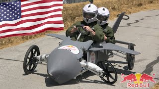 F18 Super Hornet Red Bull Soapbox Race USA