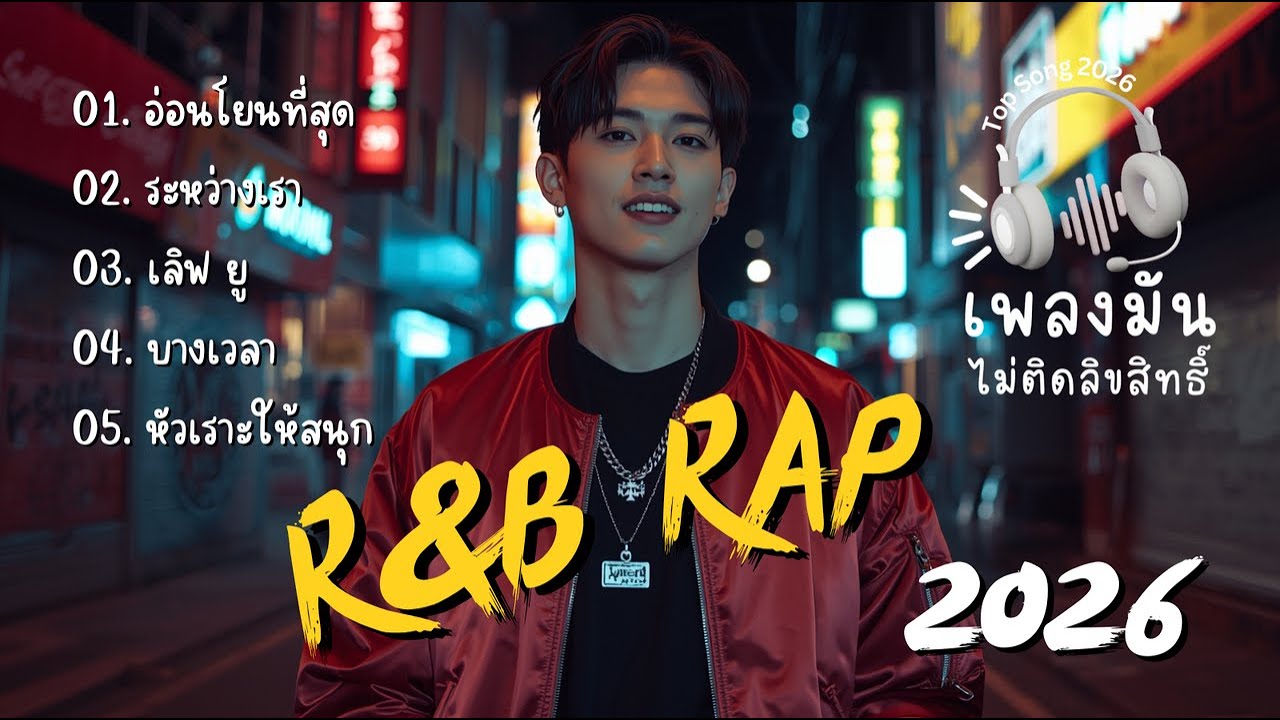 แร็พไทย 2026 - Hip Hop R&B Rap | เพลงมันๆ FreeMusicTH