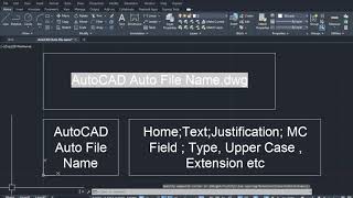 Autocad Insert Auto File Name