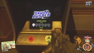 Skull Busters Easter Egg, Shaolin Shuffle Skull 1