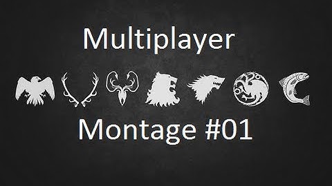 Crusader Kings 2: GoT mod- Sub Multiplayer Montage part1