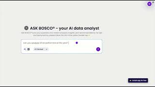 ASK BOSCO® - Your Shopify + Marketing Data: Connected &amp; Insightful.