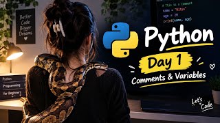 Python: Beginners to Advance | Day 1 in Python | Comments and Variables