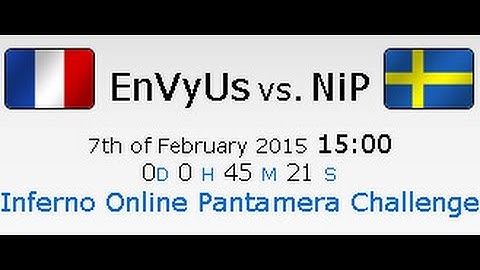 EnVyUs vs NiP | 7th of February 2015