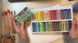 картинка: Обзор арт-материалов 2023. Малевич, Гамма, Сarandache, Inkberry, Posca и многое другое