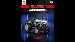 More traction More control More work done💪The EICHER 485 Super+ 4WD built for tough terrain #shorts