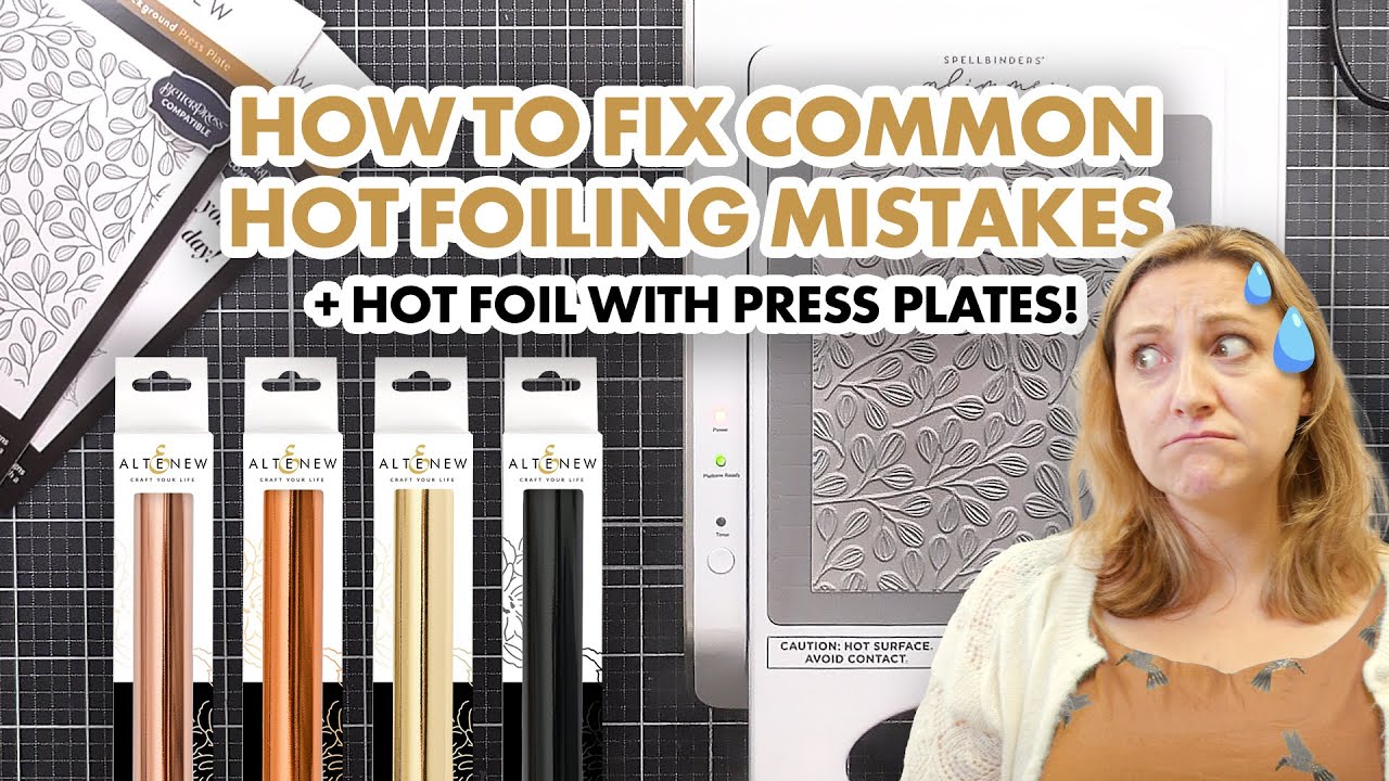 Blossoming Apple Press Plates/Foil Plates