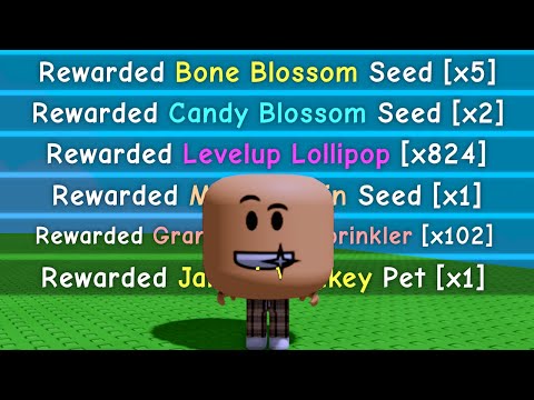 【飴ちゃん】 魔法のパワーストーン prod by BAD ENDO Jandel Rewarded Me ALL THIS in ADMIN ABUSE!!! Grow a Garden (FALL