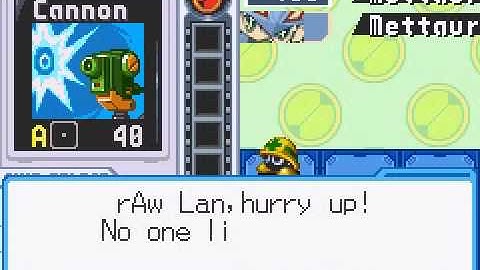 Megaman BN6 tutorial text hack