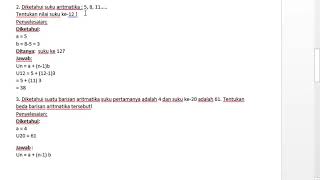 Materi aritmatika 1 -