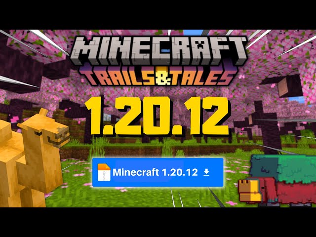 FINALMENTE SAIU A NOVA VERSÃO DO MINECRAFT PE 1.20.12 OFICIAL