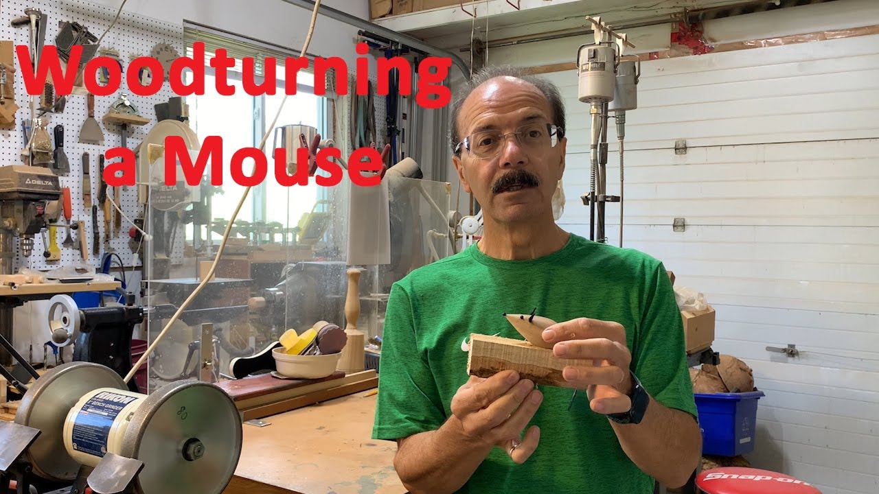 Woodturning a Mouse