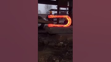 Forged oversized U-shaped iron， Modern Forming Technology, Hot forging process