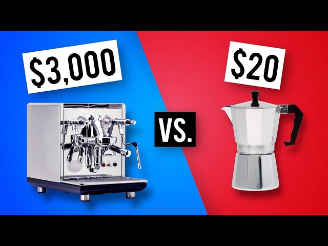 How does an electric espresso maker compare to a stovetop model