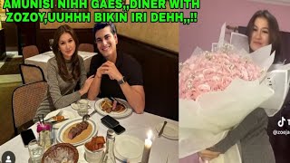 Terbaru❗Waw,Zoe Abbas Dan Cinta Brian Terciduk Diner Berdua,Nampak Mesra Dan Romantis,,!!