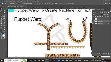 4th how to set border cutting for textile design in Adobe Photoshop 2024 in Hindi || SaQib Designer