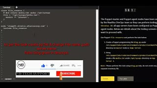 Puppet Create a FIle