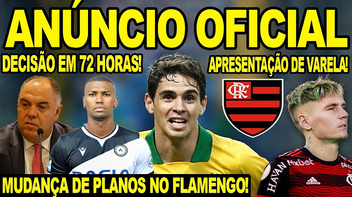 FLAMENGO PREPARA ANÚNCIO DE OSCAR! MENGÃO MUDA PLANO POR WALACE! APRESENTAÇÃO DE VARELA E+