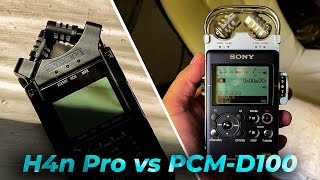 Which is Better? Zoom H4n Pro or The Sony PCM-D100?