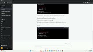 Why can t I set a global variable in Python
