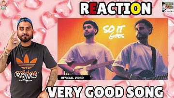 SO IT GOES (Official Music Video) - Arnaaz Gill and Armaan Gill| Manager Saab Reactions