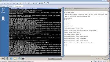 11. Seize a Domain controller when primary Domain Controller down