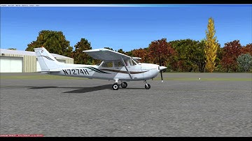 A2A Cessna 172 Cranky Startup