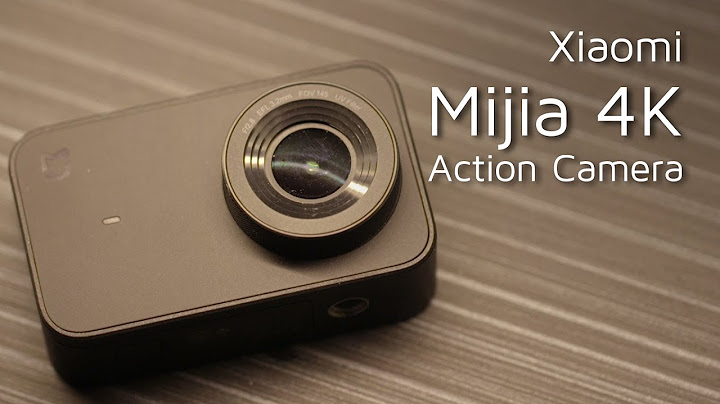 Xiaomi Mijia 4K Action Camera Review - Action Cam Under $100!