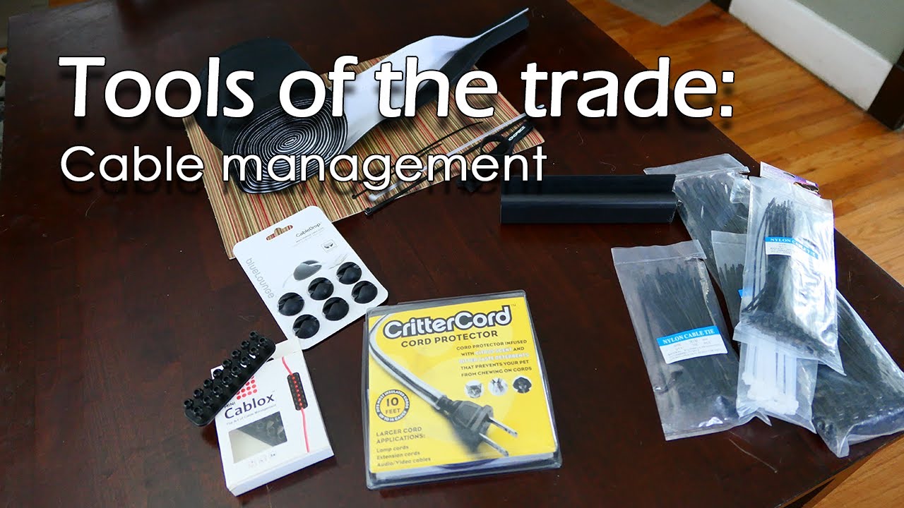 TAME THE MESS! Cable Management Guide YouTube
