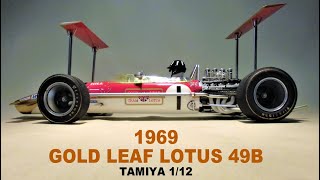 Career Overview 【TAMIYA】GOLD LEAF LOTUS 49B 完成画像