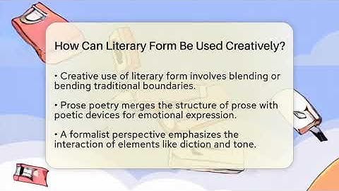 How Can Literary Form Be Used Creatively? - The Prose Path