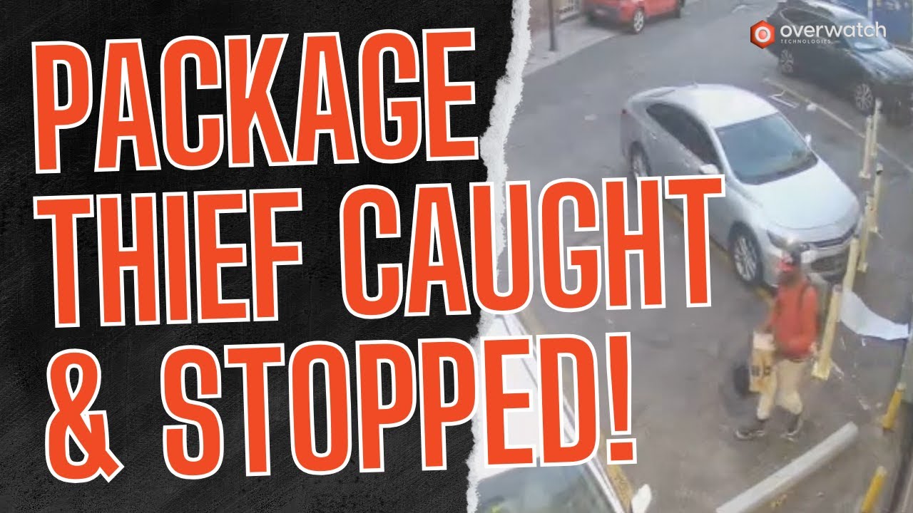 Package Thief Caught in Action - YouTube