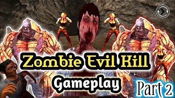 Zombie Evil Kill Dead Horror FPS Walkthrough Gameplay Part 2😱😱😱||Level( 3 - 4 )|| Android Gameplay📲.